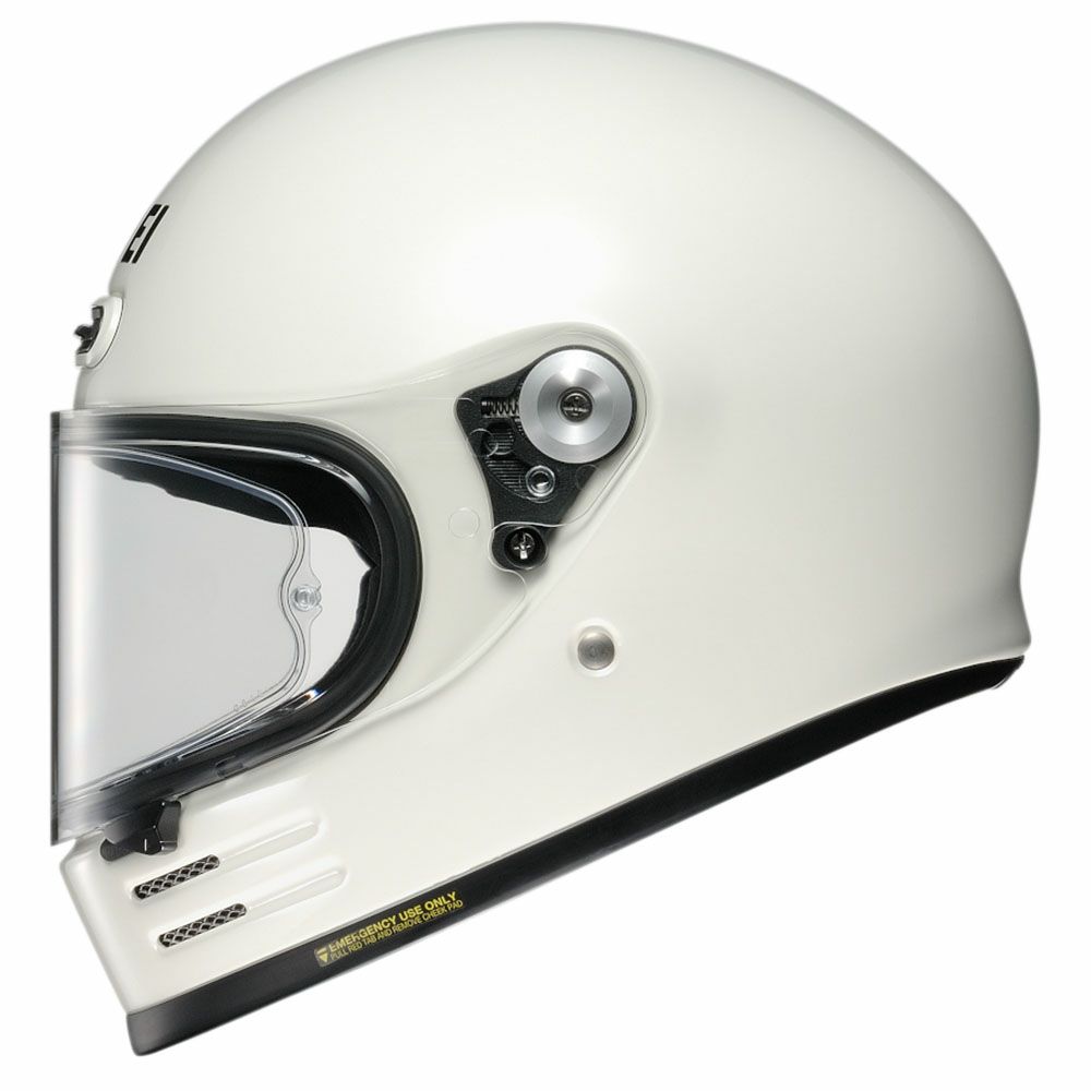 SHOEI Glamster ブラック Lサイズ シルバーシールド付き （SHOEI  