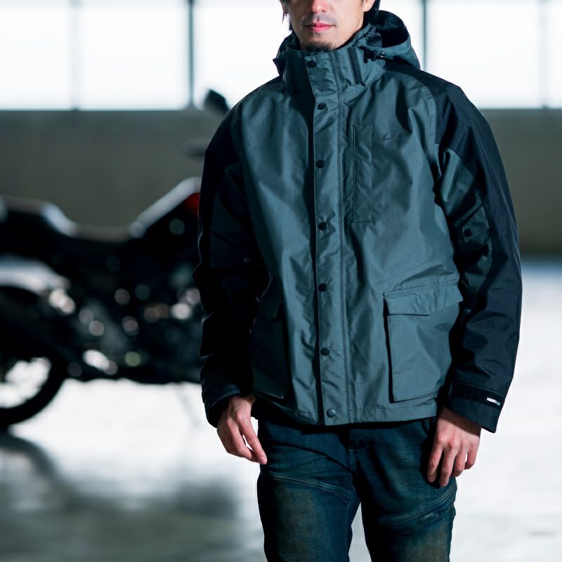 ウェア 冬用 ジャケット LLサイズ 黒 【新品未使用】 南海 SDW-851背中肩肘プロテクター