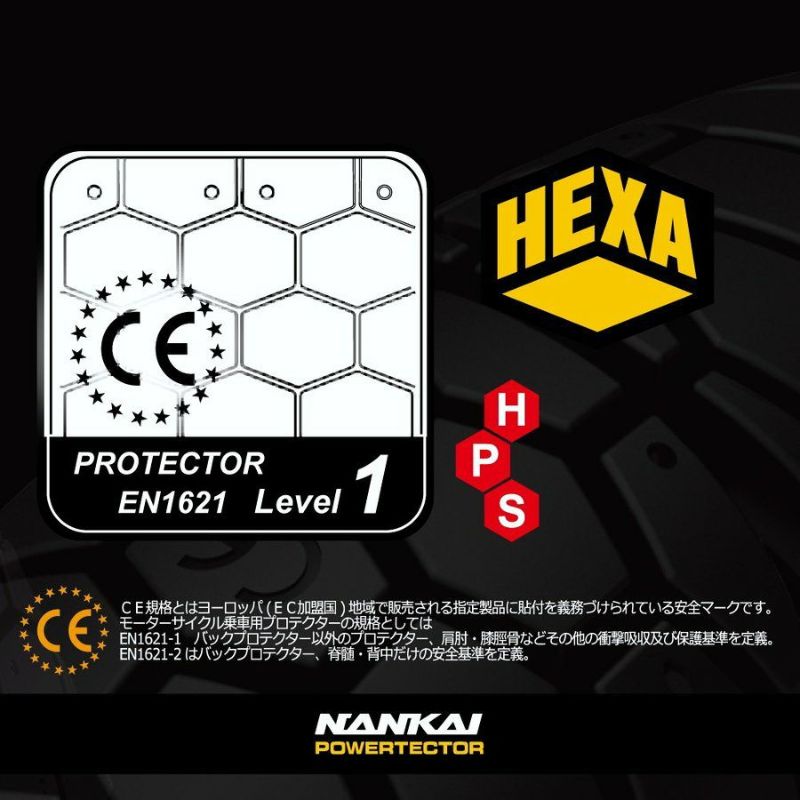 激安通販販売 ポイントアップ NANKAI ナンカイ SDP-S003 HEXA S ショルダープロテクターCE 肩  smaksangtimur-jkt.sch.id