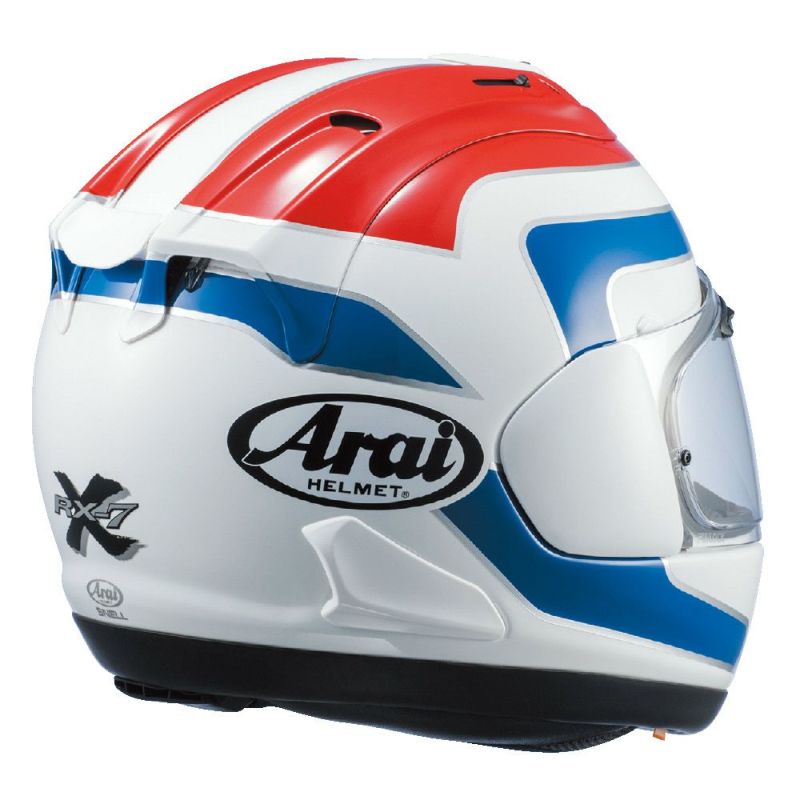 NANKAI×Arai アライ ヘルメット RX-7X SPENCER アールエックスセブンエックス トリコロール (ホワイト/レッド/ブルー) |  《公式》南海部品の通販サイト｜NANKAI BRAND SHOP