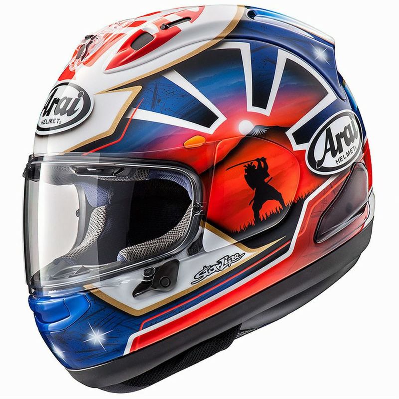 Arai アライ ヘルメット RX-7X PEDROSA 侍スピリット アールエックスセブンエックス (ペドロササムライスピリット) |  《公式》南海部品の通販サイト｜NANKAI BRAND SHOP