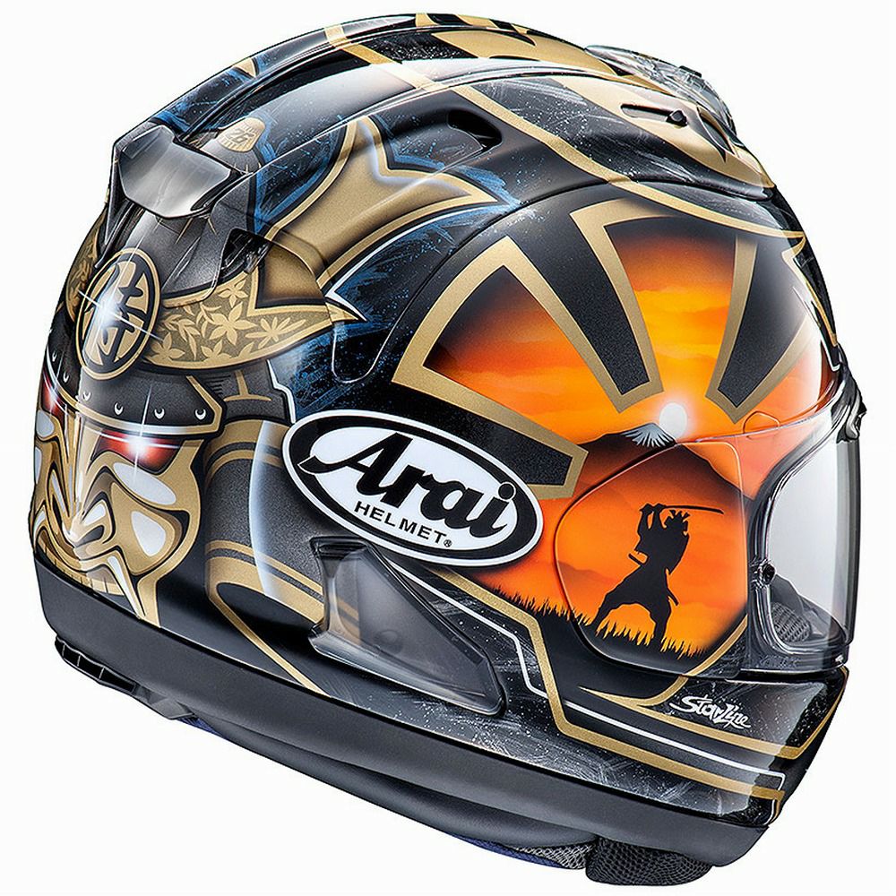 o Arai 苦しかっ アライ RX-7ヘルメット 侍 サイズ57.58cm