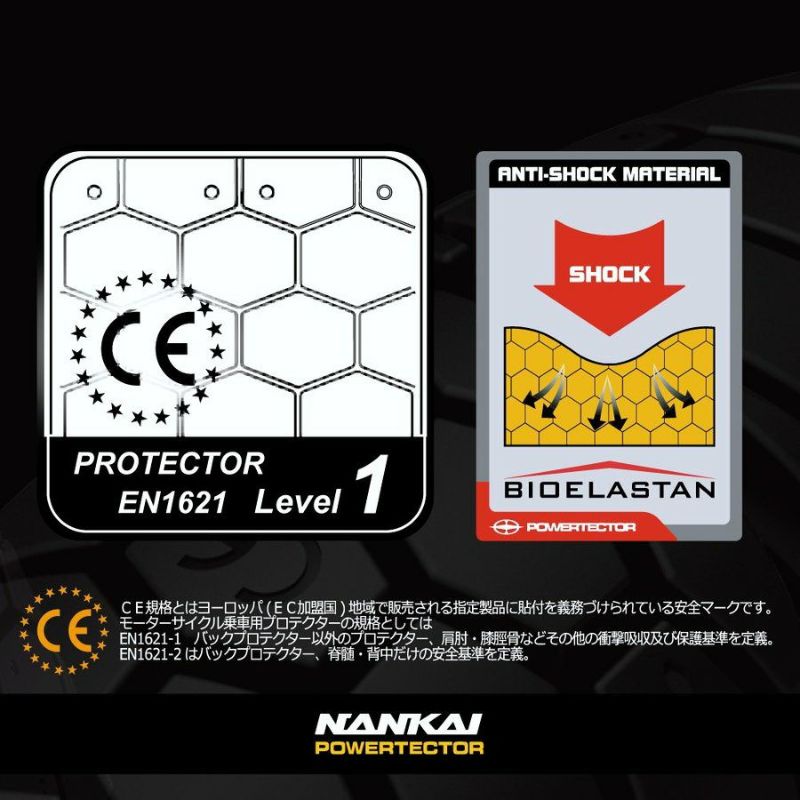 NANKAI IMPACTCORE B バックプロテクターCE Level1 脊椎プロテクター SDP-B002 南海部品 |  《公式》南海部品の通販サイト｜NANKAI BRAND SHOP