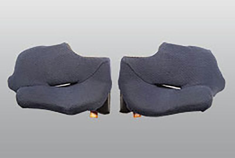 アライAraiフルフェイスヘルメット グレー 20mmパッド＋パッド 12mm