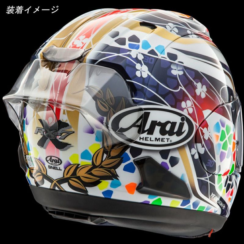 Arai アライ ヘルメット RX-7X レーシングスポイラー ライトスモーク 