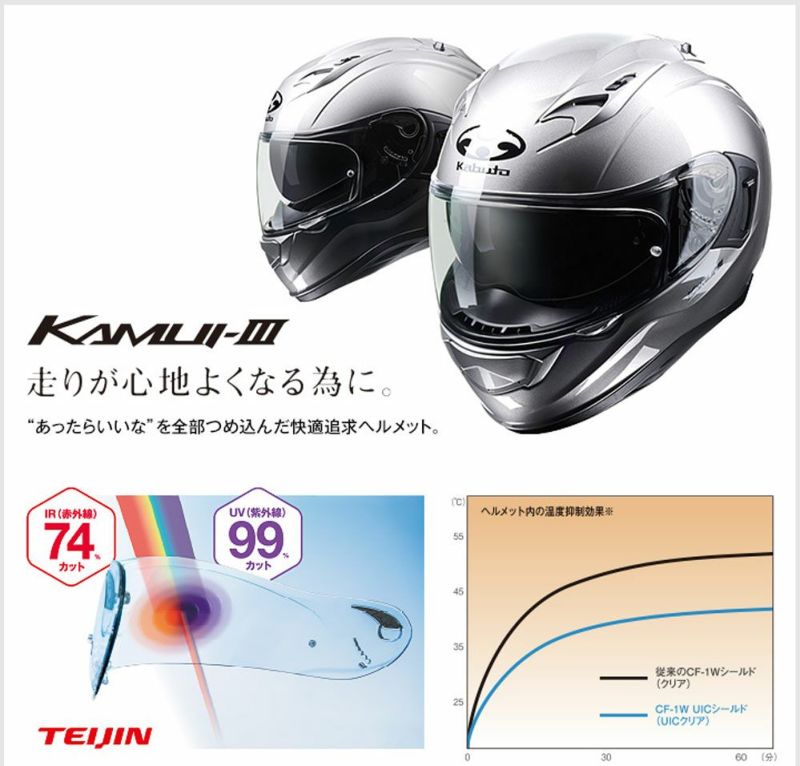 OGK KABUTO ヘルメット KAMUI-3 CLASSIC (カムイ 3 クラシック) | 《公式》南海部品の通販サイト｜NANKAI  BRAND SHOP