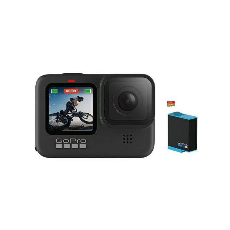 GoPro HERO 9 BLACK アクションカメラセット（GoPro ゴープロ HERO9 