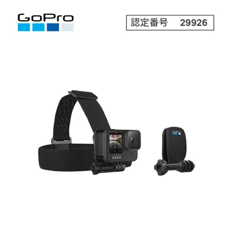 GoPro ゴープロ ヘッドストラップ +QuickClip オプション | 《公式