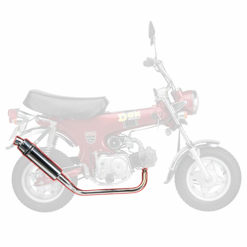 NANKAI パワーコンプマフラー・タイプ5 エイプ50/XR50モタード用 AM-05 