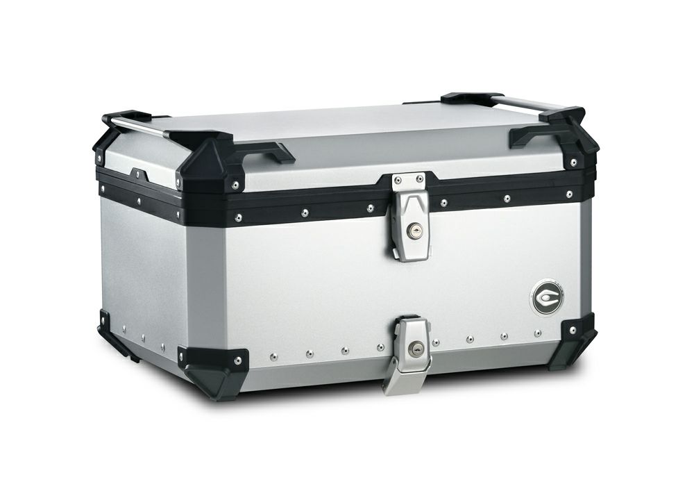 COOCASE クーケース アルミトップケースQ5 ブラック・シルバー