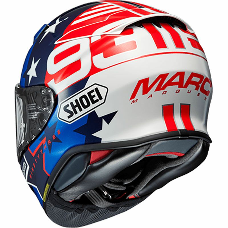 SHOEI X-14 ミラーシールド ティアオフボタン付き - ヘルメット/シールド