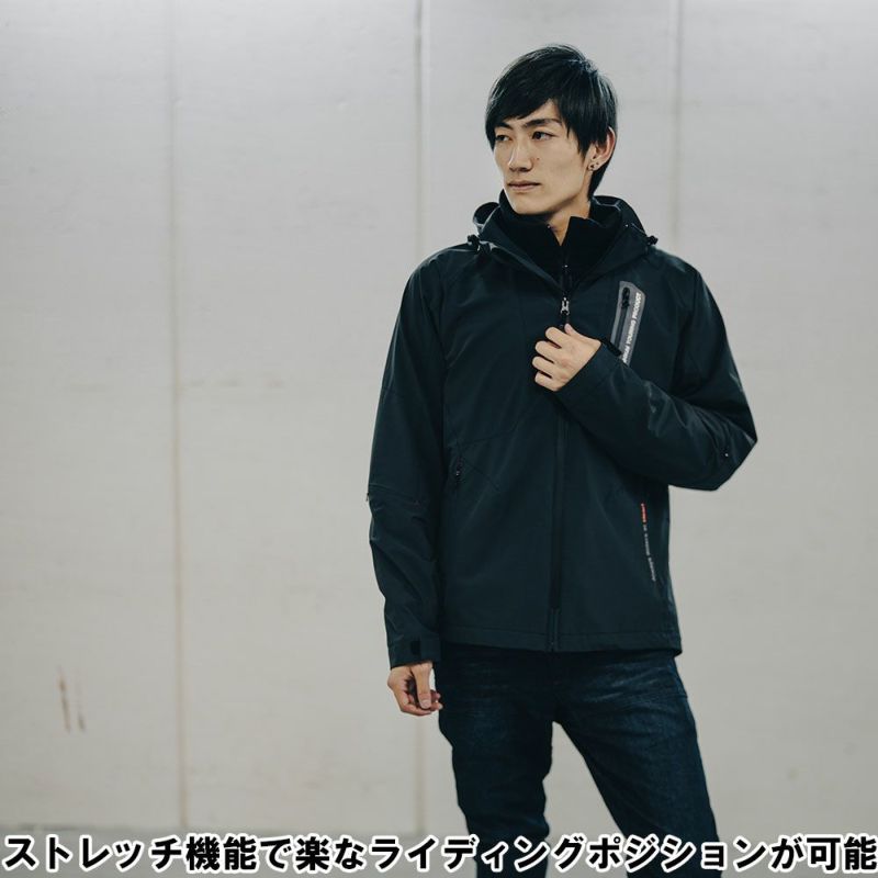 人気安いナンカイ(NANKAI) ソフトシェルオールシーズンジャケット ブラック/カモ Size L SDW-4127 その他