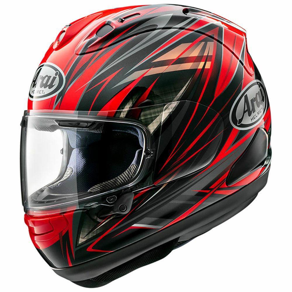 Arai ジェットヘルメット赤/白／黒SNELL規格 無くなら