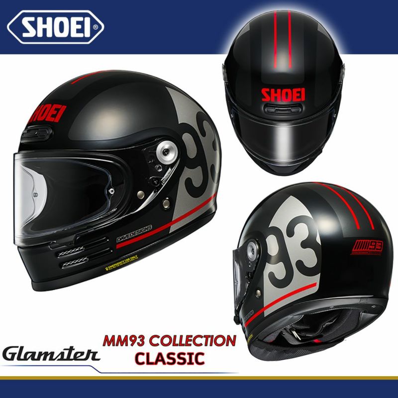 SHOEI(ショウエイ) ヘルメット Glamster MM93 COLLECTION CLASSIC 