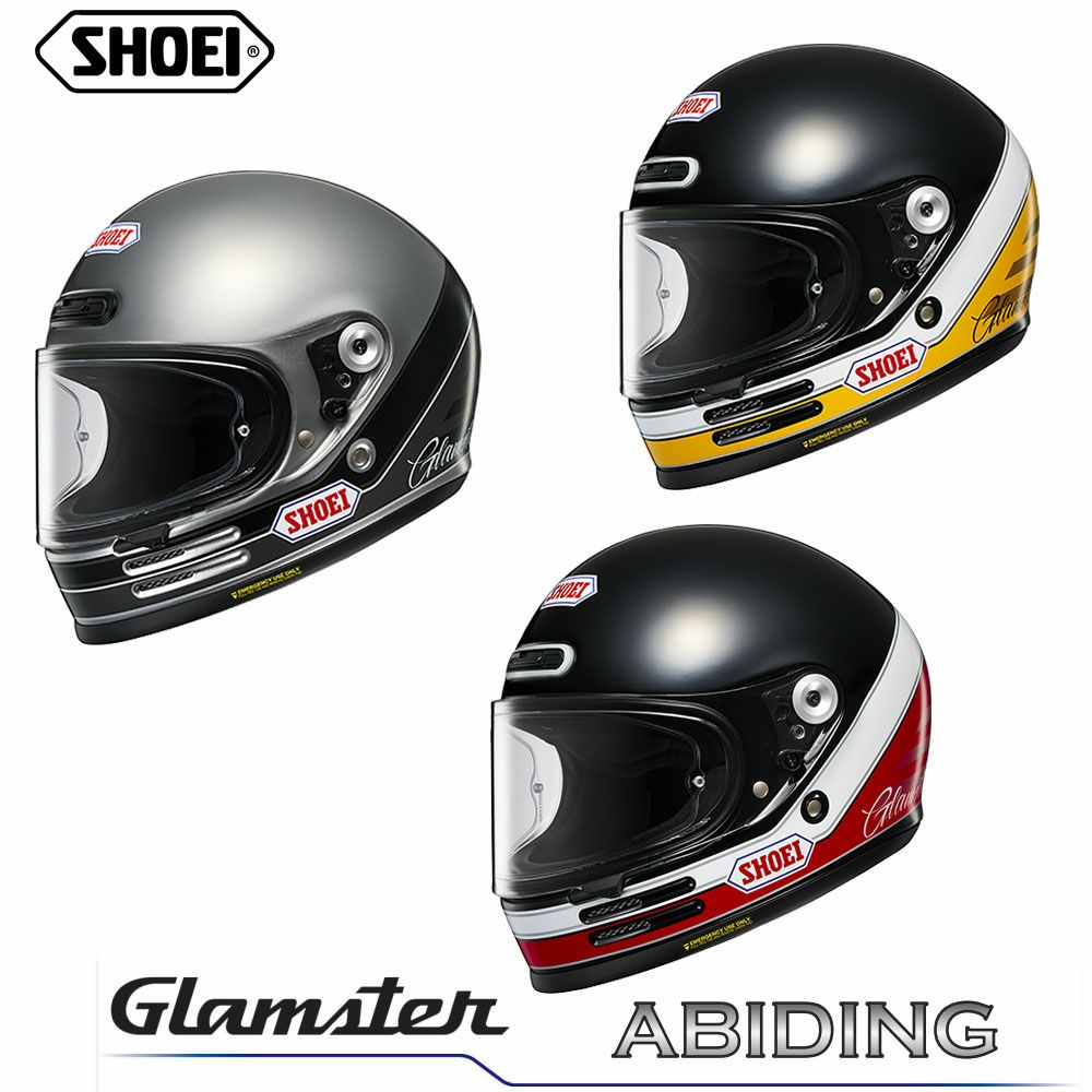 SHOEI ショウエイ ヘルメット Glamster ABIDING(アバイディング  