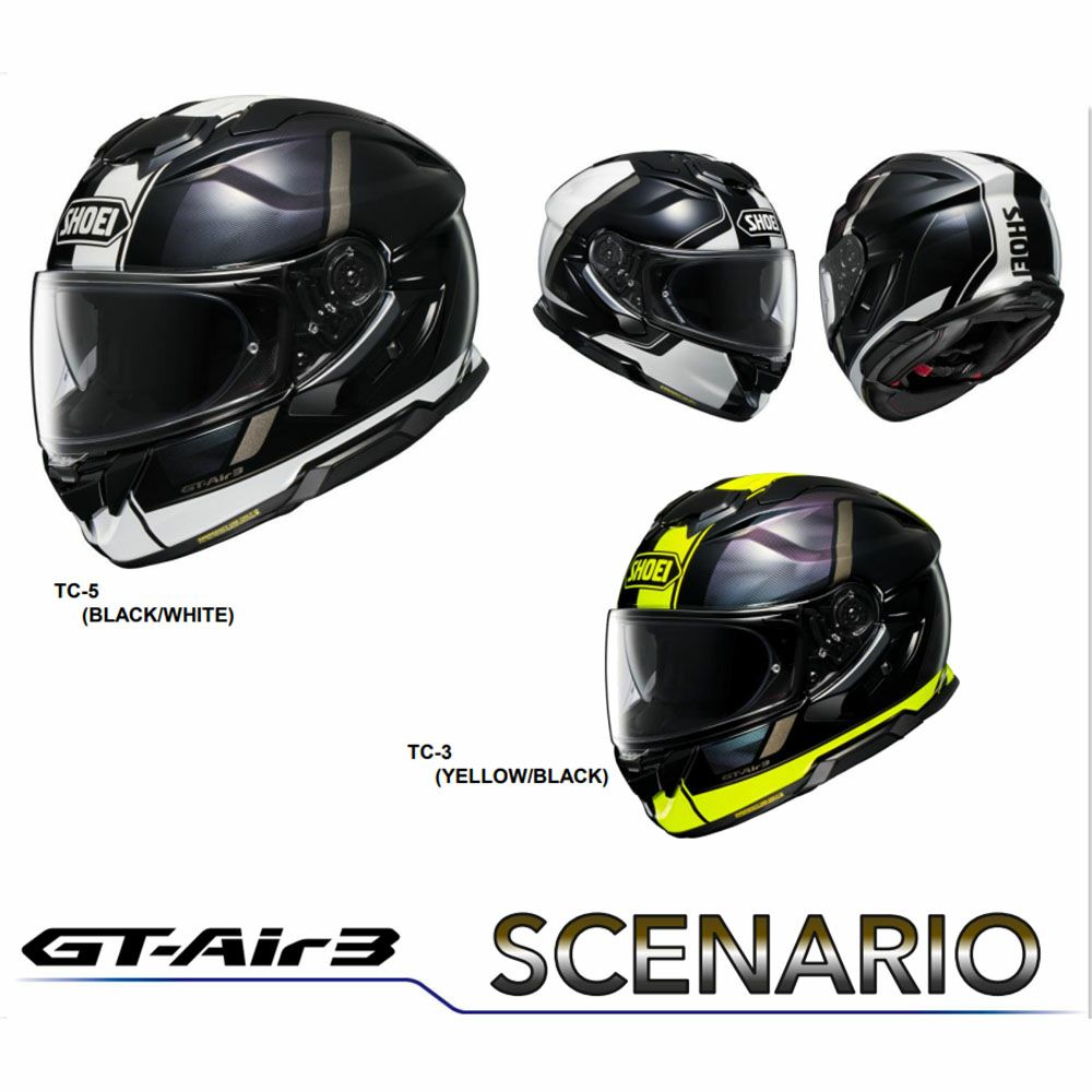 SHOEI ショウエイ ヘルメット GT-Air3 SCENARIO(シナリオ) | 《公式