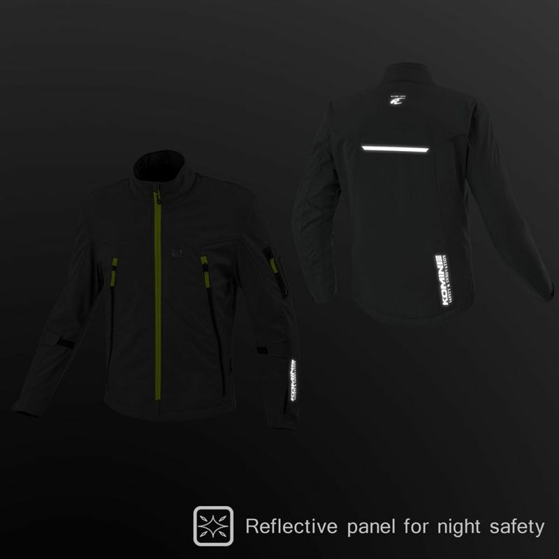 コミネプロテクトソフトシェルサーマルジャケット トゥオーノ Black 2XL KOMINE コミネ プロテクトソフトシェルサーマルジャケット トゥオーノ