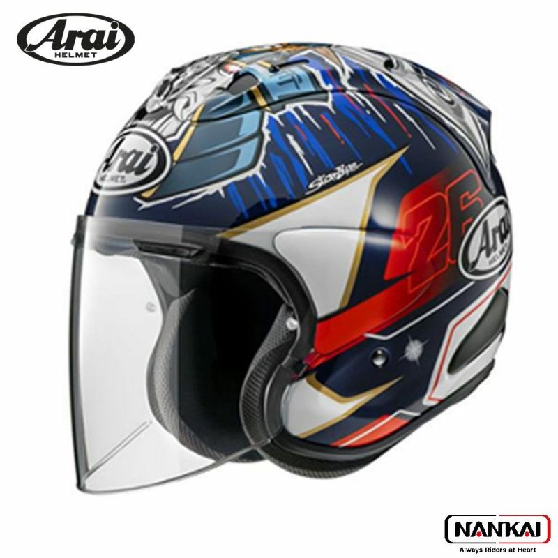 ヘルメット Arai アライ オープンフェイス VZ-RAM PEDROSA