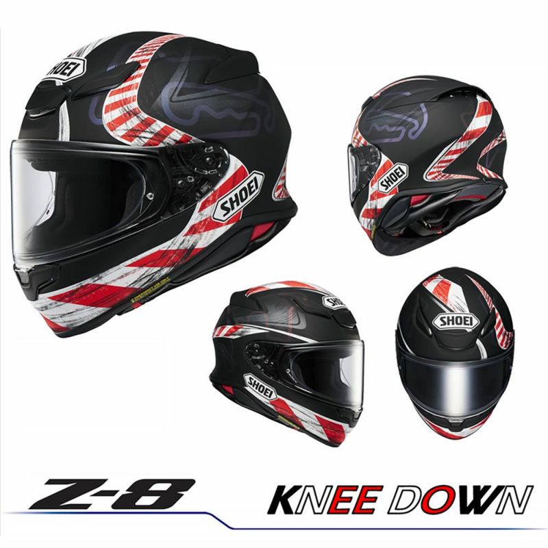 SHOEI ショウエイ フルフェイスヘルメット Z-8 KNEE DOWN ゼット