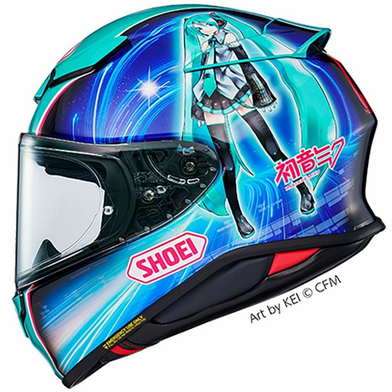 SHOEI ショウエイ ヘルメットZ-8 初音ミク ゼット-エイト 受注