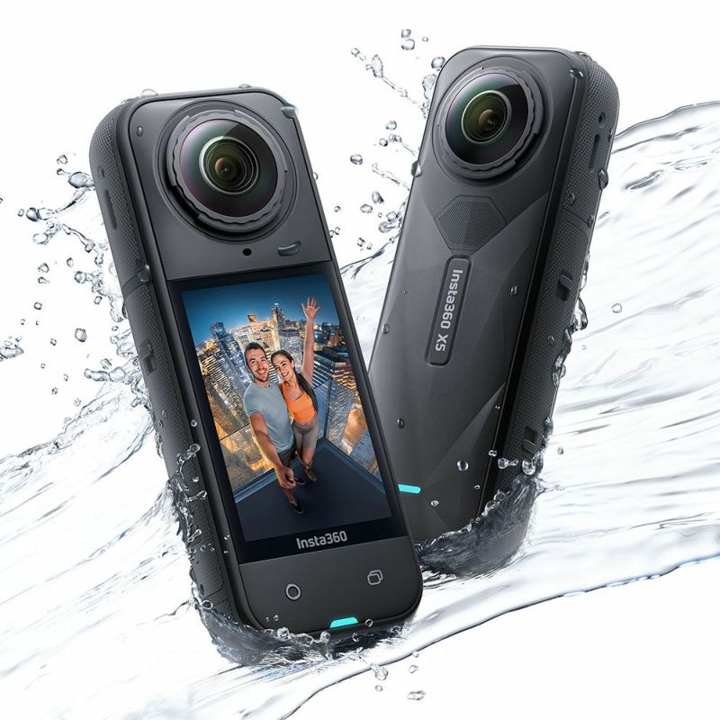 Insta360 アクションカメラ X5 360度カメラ ジンバル ウェブ