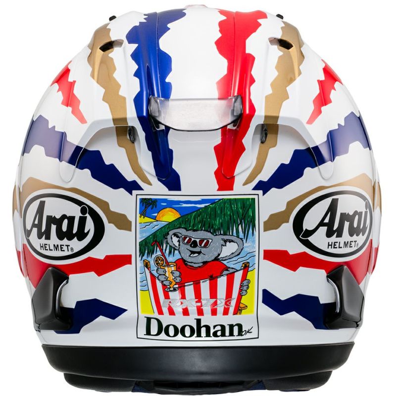 ARAI helmet GIGA ミック・ドゥーハン レプリカ RX-7X ドゥーハン南海部品カタログサイト・