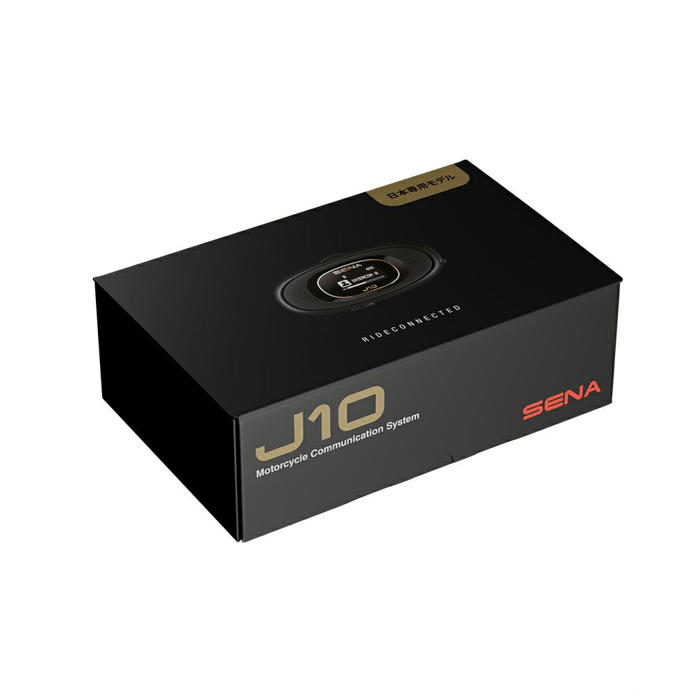 SENA セナJ10 [日本限定] HD スピーカー付き 4-WAY Bluetooth インター